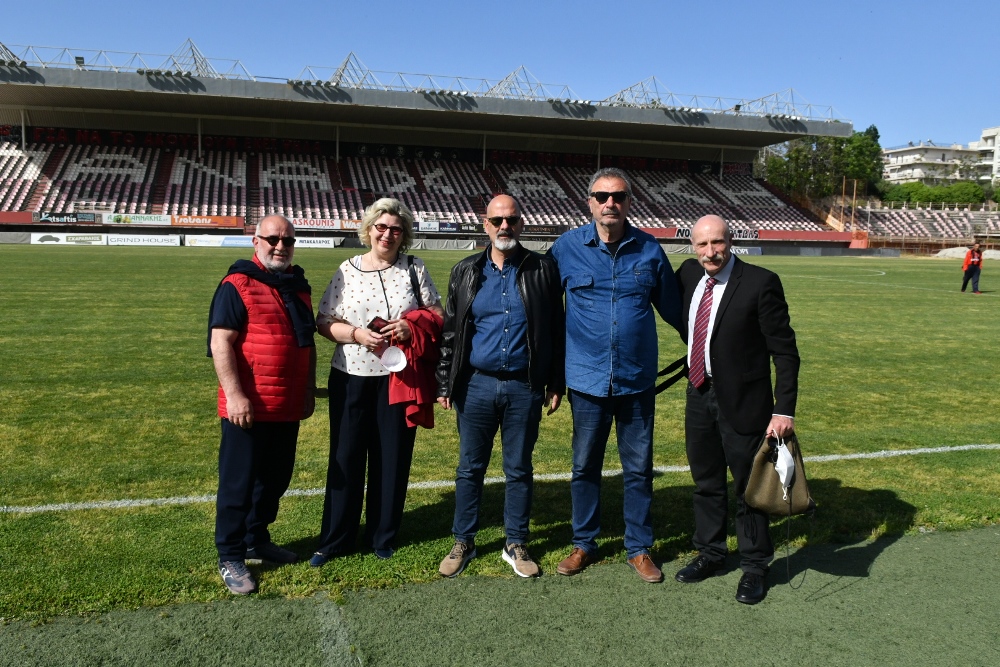 Ο Δήμαρχος Πατρέων στον 1ο Ποδοσφαιρικό Αγώνα στη μνήμη του Α. Μιχαλόπουλου (φωτό)