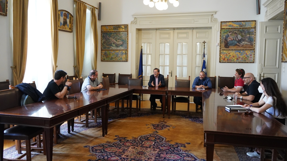 ΣΚΕΑΝΑ: Συνάντηση του νέου Δ.Σ. με τον δήμαρχο Κώστα Πελετίδη