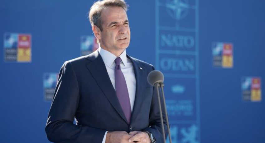 Ο Πρωθυπουργός Κυριάκος Μητσοτάκης στην Σύνοδο Κορυφής του ΝΑΤΟ στην Μαδρίτη, Τετάρτη 29 Ιουνίου 2022. 
(ΔΗΜΗΤΡΗΣ ΠΑΠΑΜΗΤΣΟΣ/ΓΡΑΦΕΙΟ ΤΥΠΟΥ ΠΡΩΘΥΠΟΥΡΓΟΥ/EUROKINISSI)