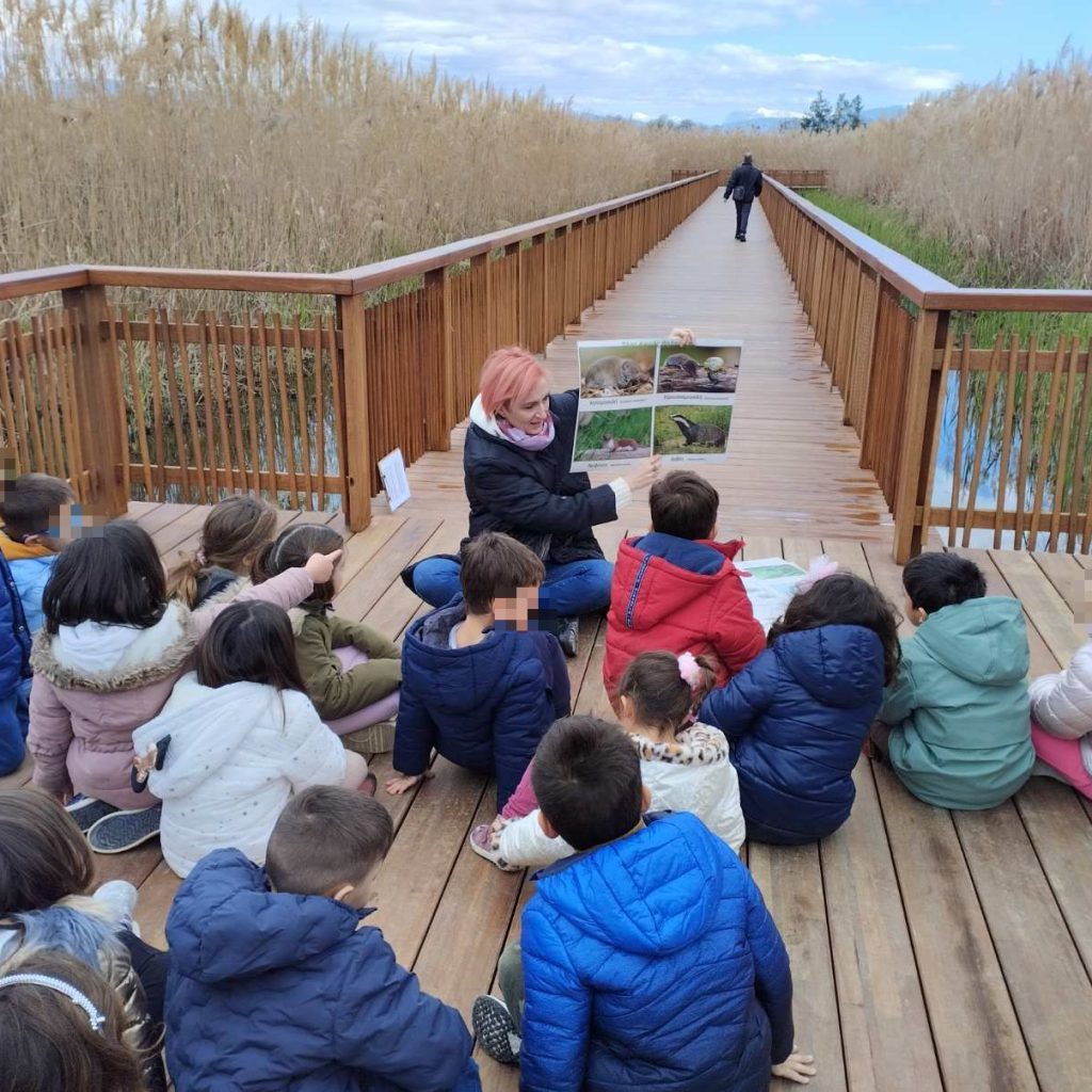 Έλος Αγυιάς: Καθημερινά επισκέψεις και ξεναγήσεις μαθητών από τον Δήμο, στο οικολογικό πάρκο