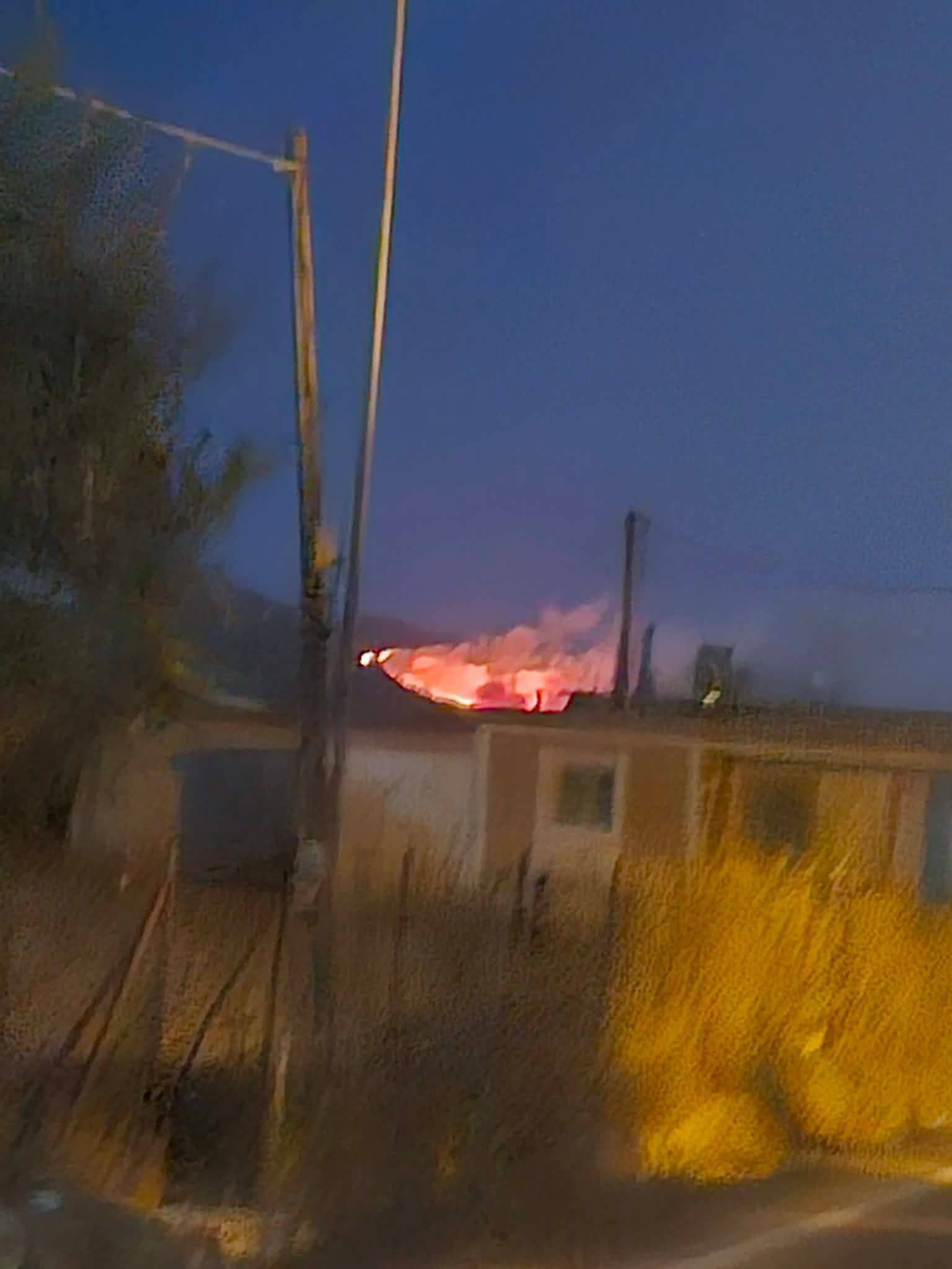 Δασική πυρκαγιά στην περιοχή Φλόκα Αχαΐας