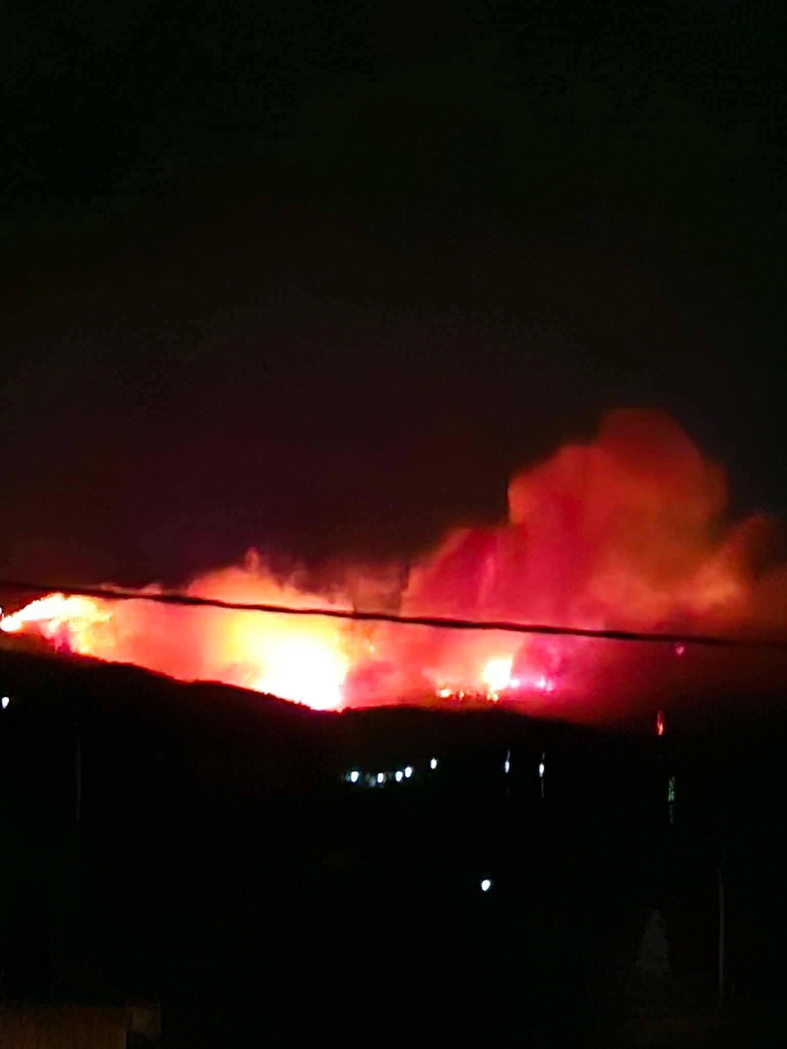 Δασική πυρκαγιά στην περιοχή Φλόκα Αχαΐας